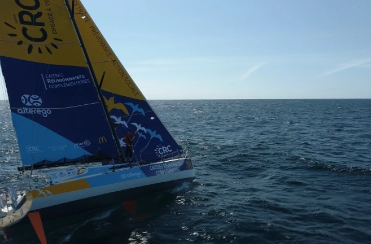Le skipper Réunionnais Victor Jost va bientôt affronter la mer en solitaire