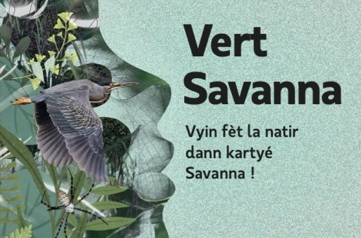 Affiche Vert Savanna