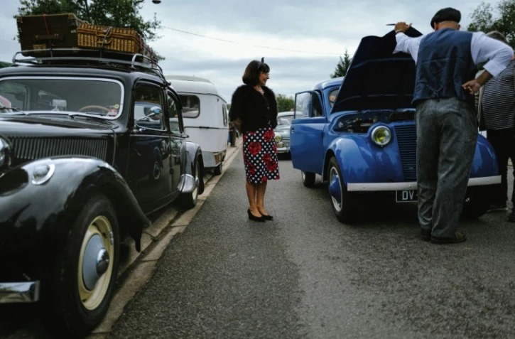 Avec "L'embouteillage", Lapalisse cultive sa nostalgie de la Nationale 7