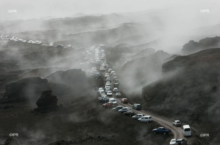 volcan embouteillage
