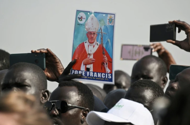Le pape à la rencontre des déplacés du Soudan du Sud 