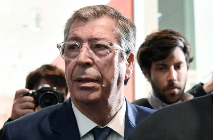 L'ancien maire de Levallois-Perret Patrick Balkany au palais de justice de Paris