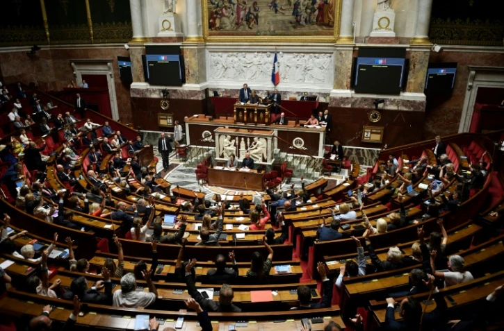 Les députés en session à l'Assemblée nationale