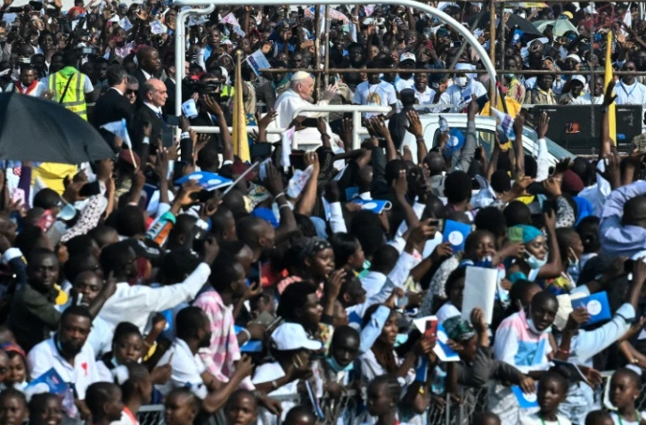 A Kinshasa, plus d'un million de fidèles pour la messe du pape