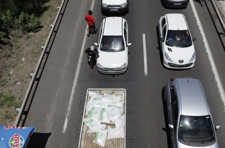 Embouteillage dans le sud