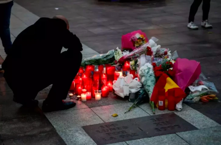 Espagne après l'attaque à la machette