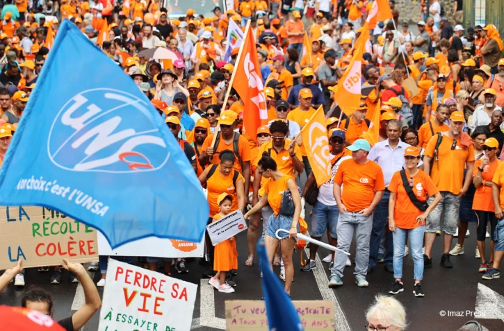 Manifestation contre la réforme des retraites