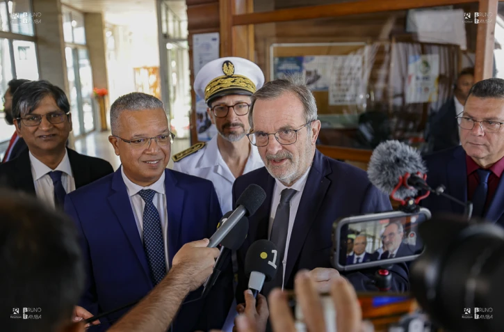 Petit déjeuner au Palais de la Source en présence du ministre