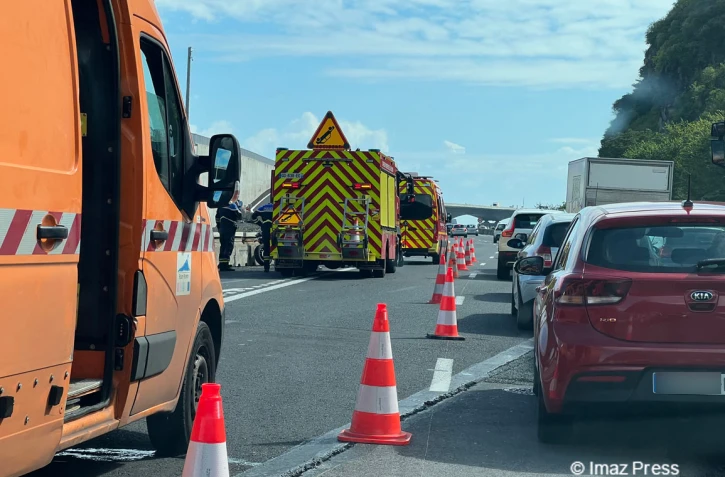 accident - route du littoral