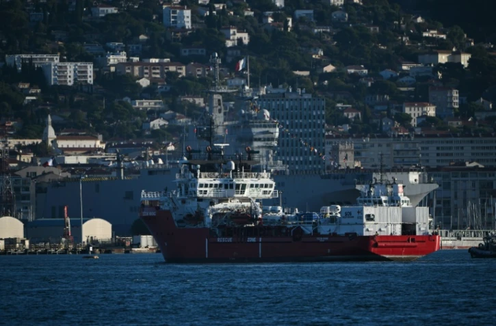 Le débarquement des migrants terminé, l'Ocean Viking a quitté Toulon