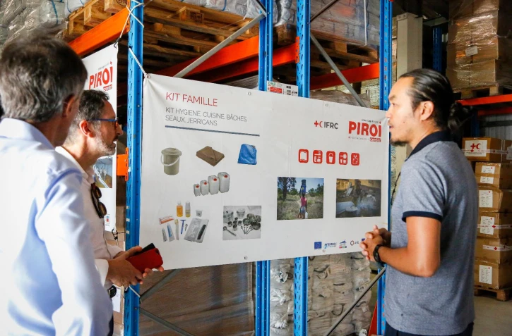 Visite du préfet à la Piroi