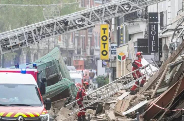 effondrement d'immeuble à Lille
