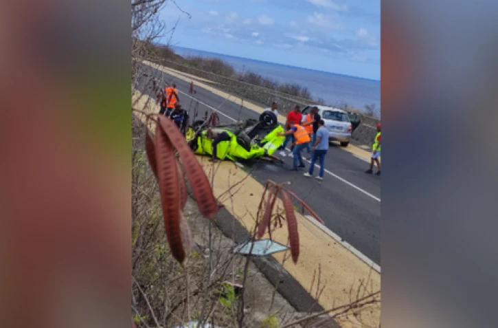 accident à Saint-Leu, RUN 400