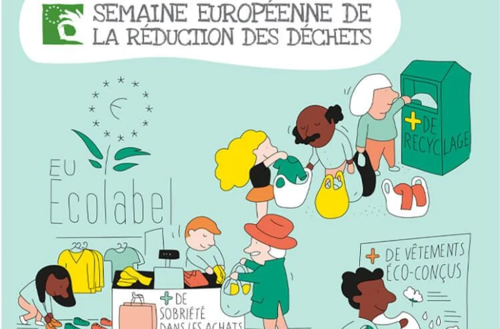 semaine européenne de la réduction des déchets (affiche)
