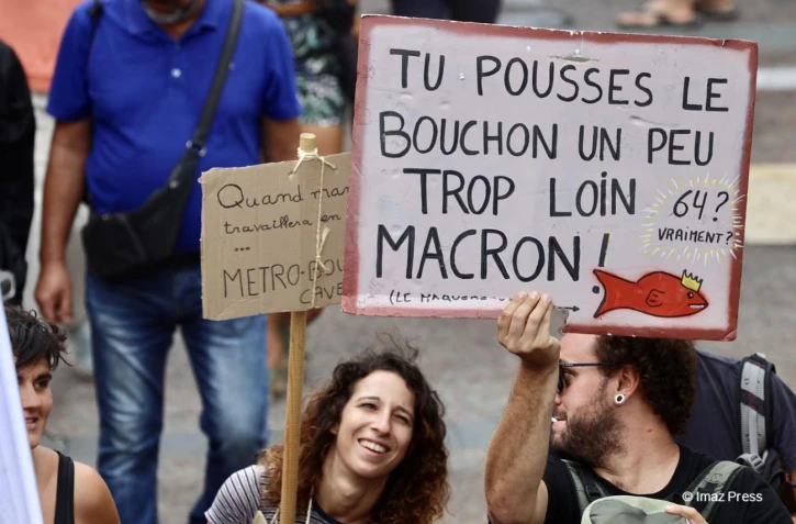 Manifestation contre la réforme des retraites
