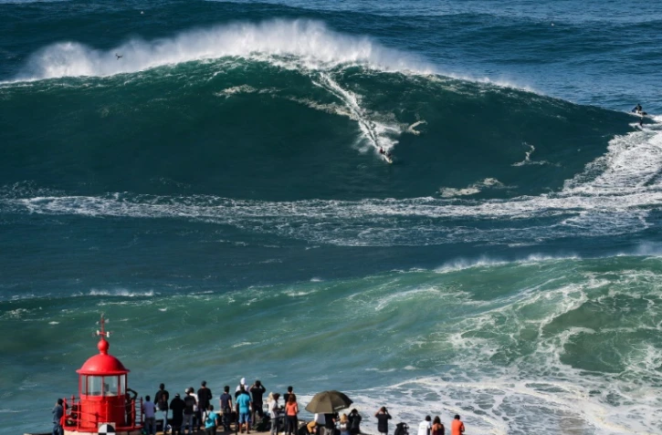 Nazaré le 29 octobre
