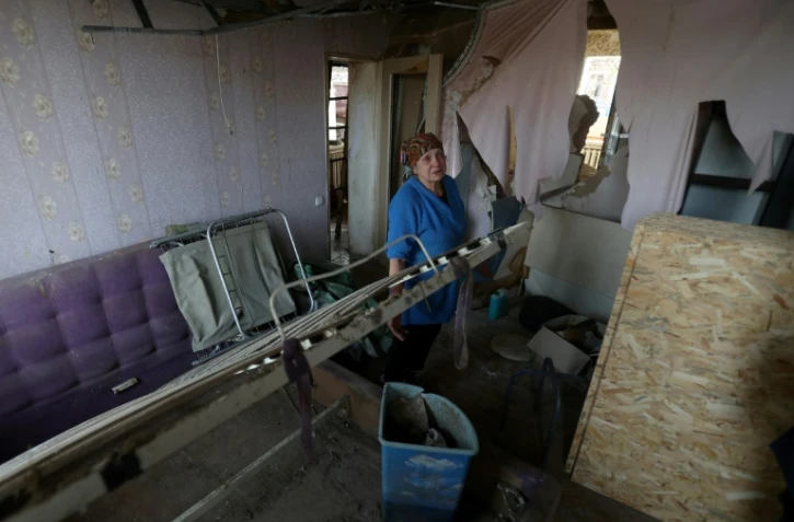 Dans un village ukrainien dévasté, l'hiver ajoute de la misère à la misère