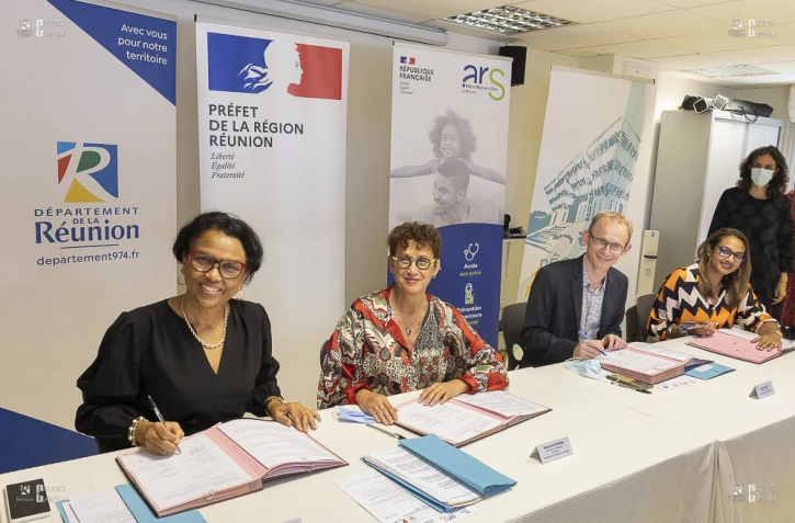 Signature de la convention « Culture et Santé 2023-2028 » :