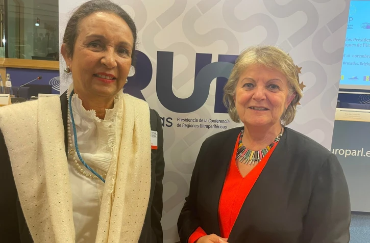 Rencontre Huguette Bello et Elisa Ferreira
