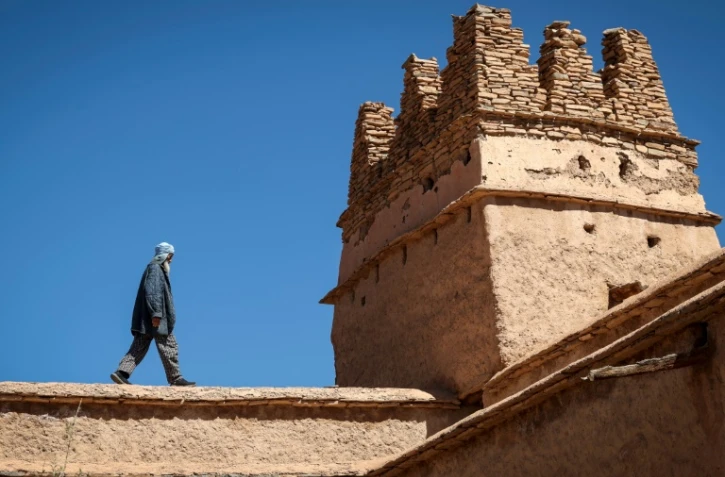 A Aït Kine, un des derniers greniers collectifs en activité du Maroc