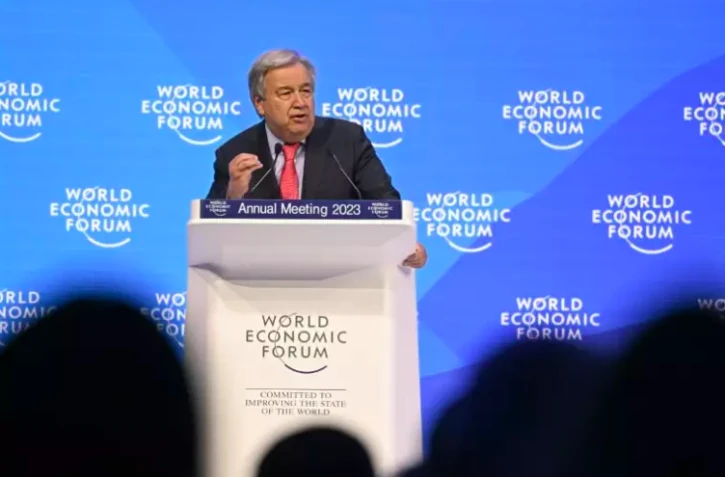 Le secrétaire général des Nations Unies, Antonio Guterres,