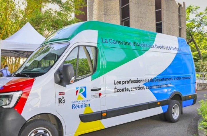 Le planning de la caravane d'accès aux droits et à l'information en août