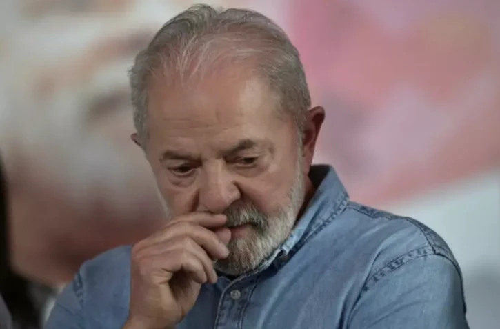 Le président-élu du Brésil, Luiz Inacio Lula da Silva, le 29 octobre 2022 à Sao Paulo ( AFP / CARL DE SOUZA )
