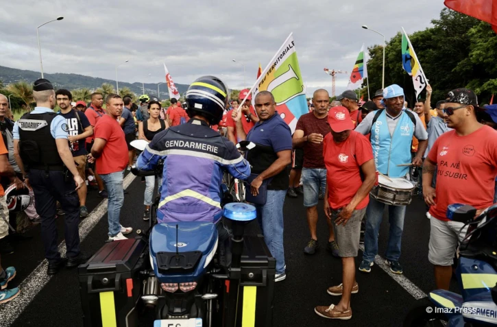 Mobilisation contre la réforme des retraites à Saint-Denis