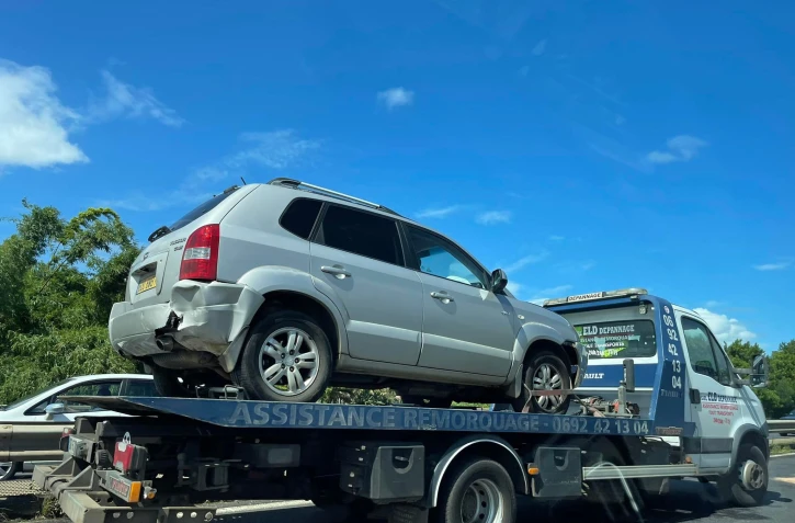 accident - Sainte-Suzanne
