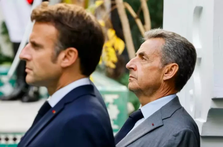 Nicolas Sarkozy et Emmanuel Macron