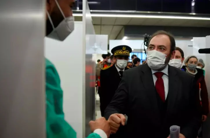 Le ministre de la Santé François Braun