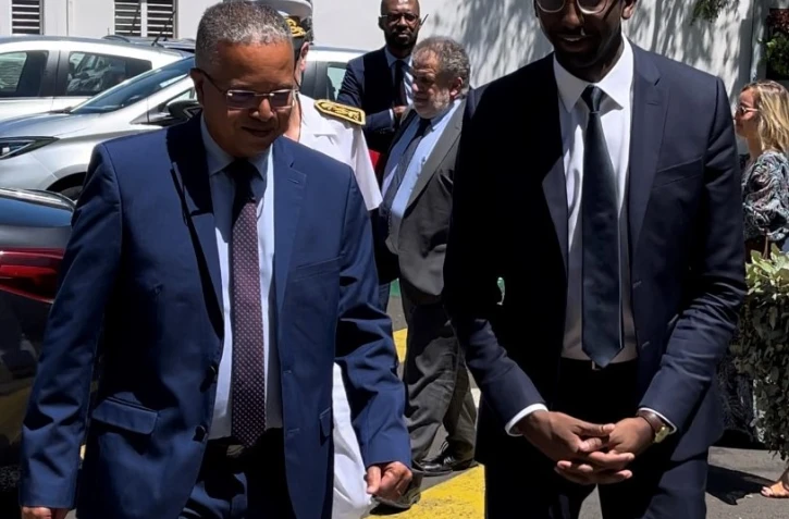 Rencontre entre Hervé Berville et Cyrille Melchior