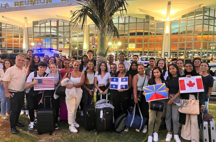 De?part IUT La Réunion Canada Etats-Unis