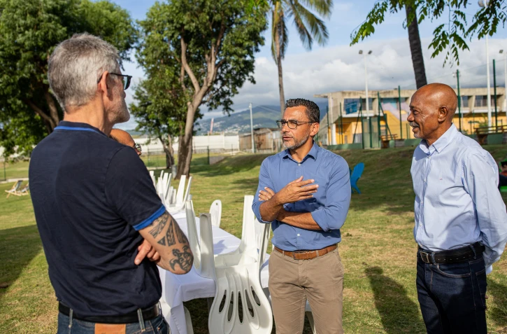 Le Port rencontre pre?sident ff tennis