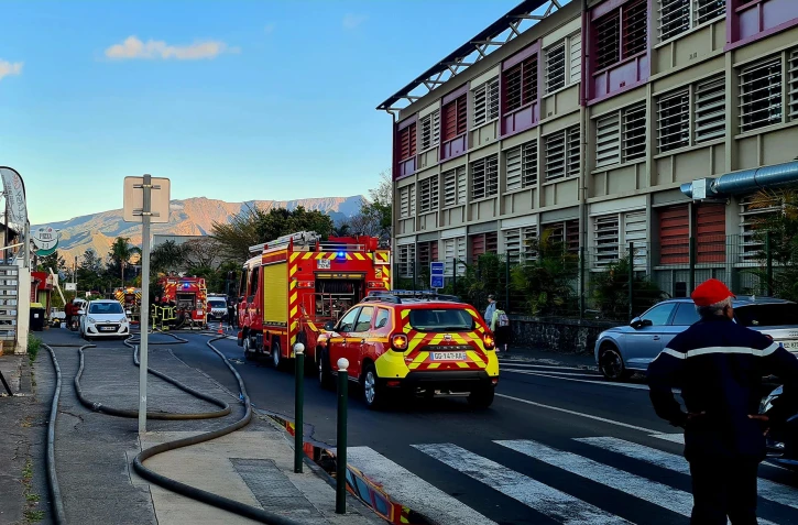 incendie au Tampon 23 septembre 2022