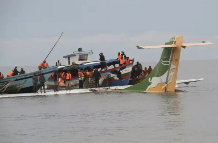 avion - crash - Tanzanie