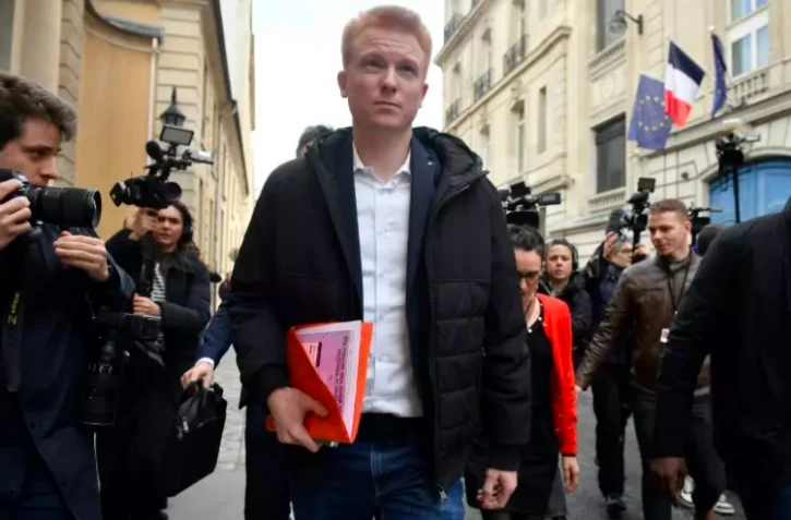 Le député LFI Adrien Quatennens,