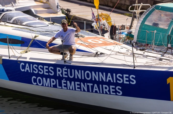 Le skipper Réunionnais Victor Jost va bientôt affronter la mer en solitaire
