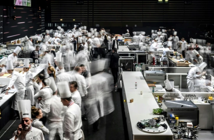 Applaudissements, pétards et queue de lotte, le Bocuse d'Or soulève les foules
