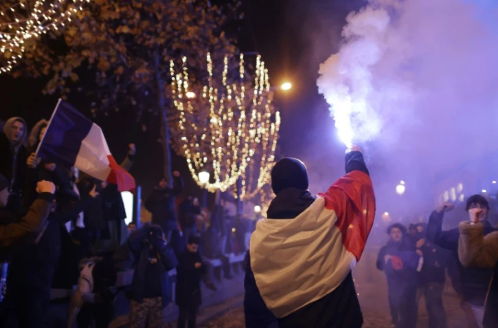 Mondial: liesse en France après la victoire des Bleus