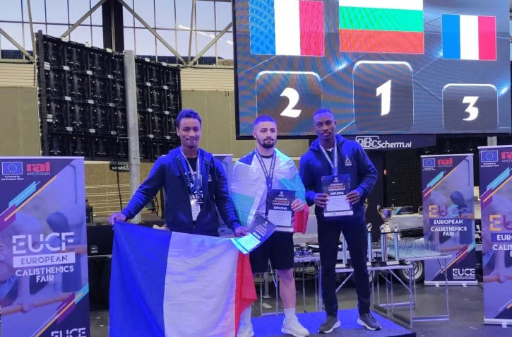 Street workout : le bronze pour le Portois Angelo Merion