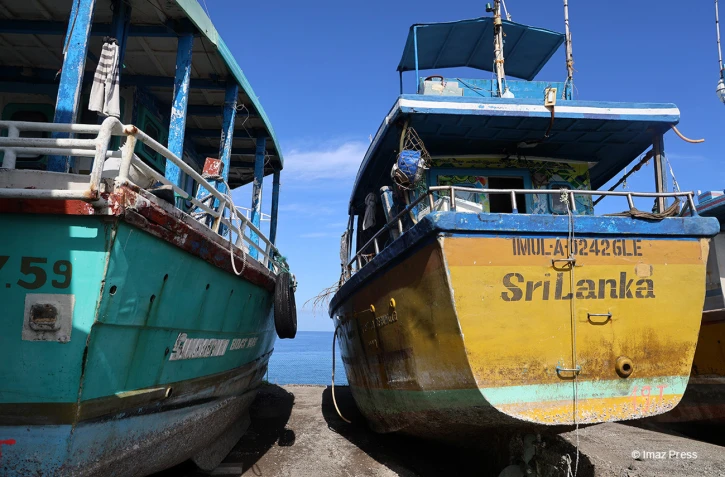 Navire Sri-Lankais au Port