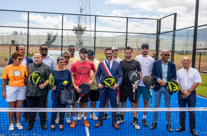 Inauguration terrains de Padel au Port