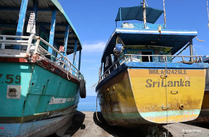 épave de bateaus Sri-Lankais au Port