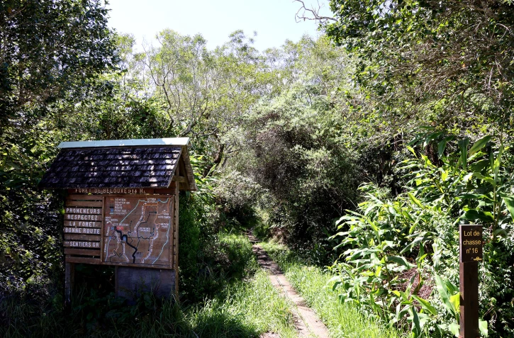 Sentier trou de fer