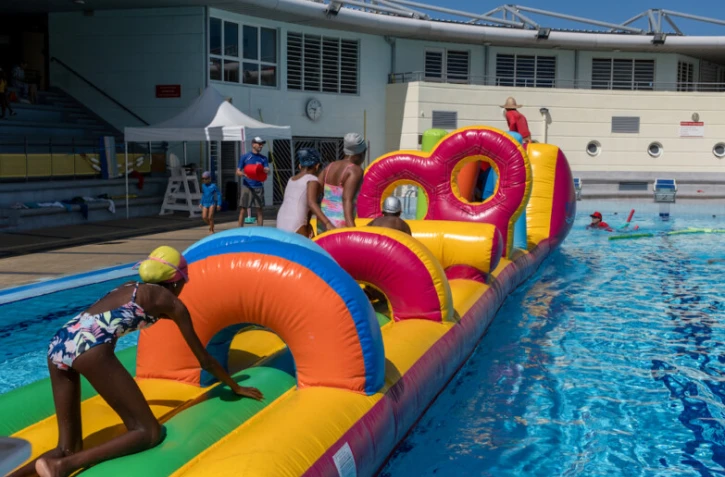L'école de natation en fête à Saint-Paul