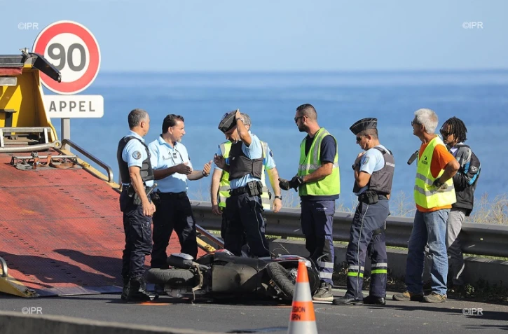 accident route du Littoral