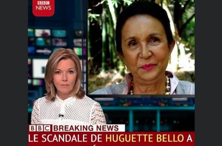 Capture d'écran Huguette Bello