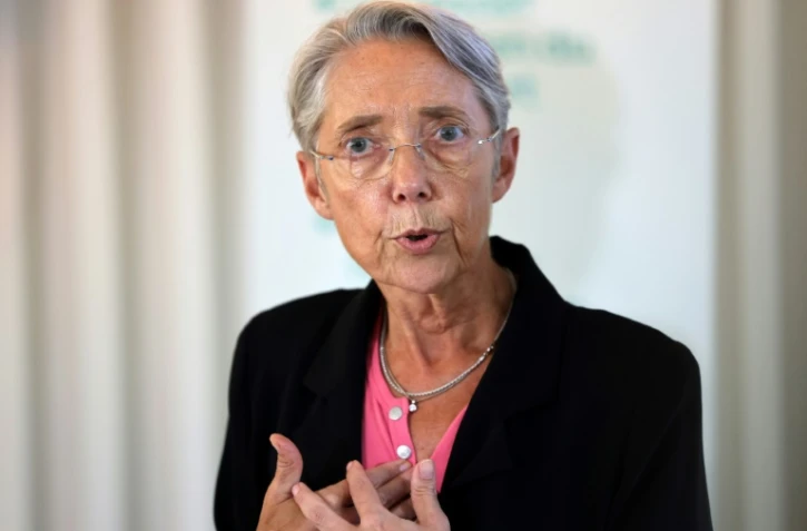 La Première ministre française Elisabeth Borne