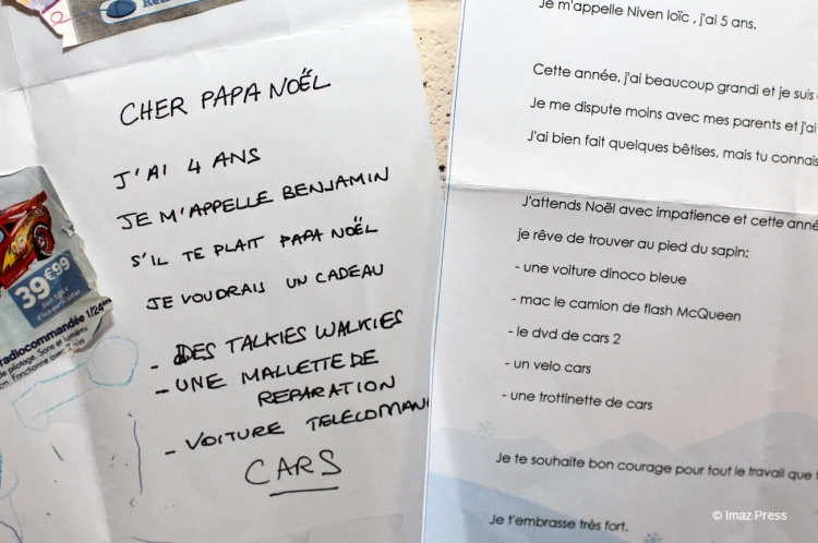 lettre au pére Noel